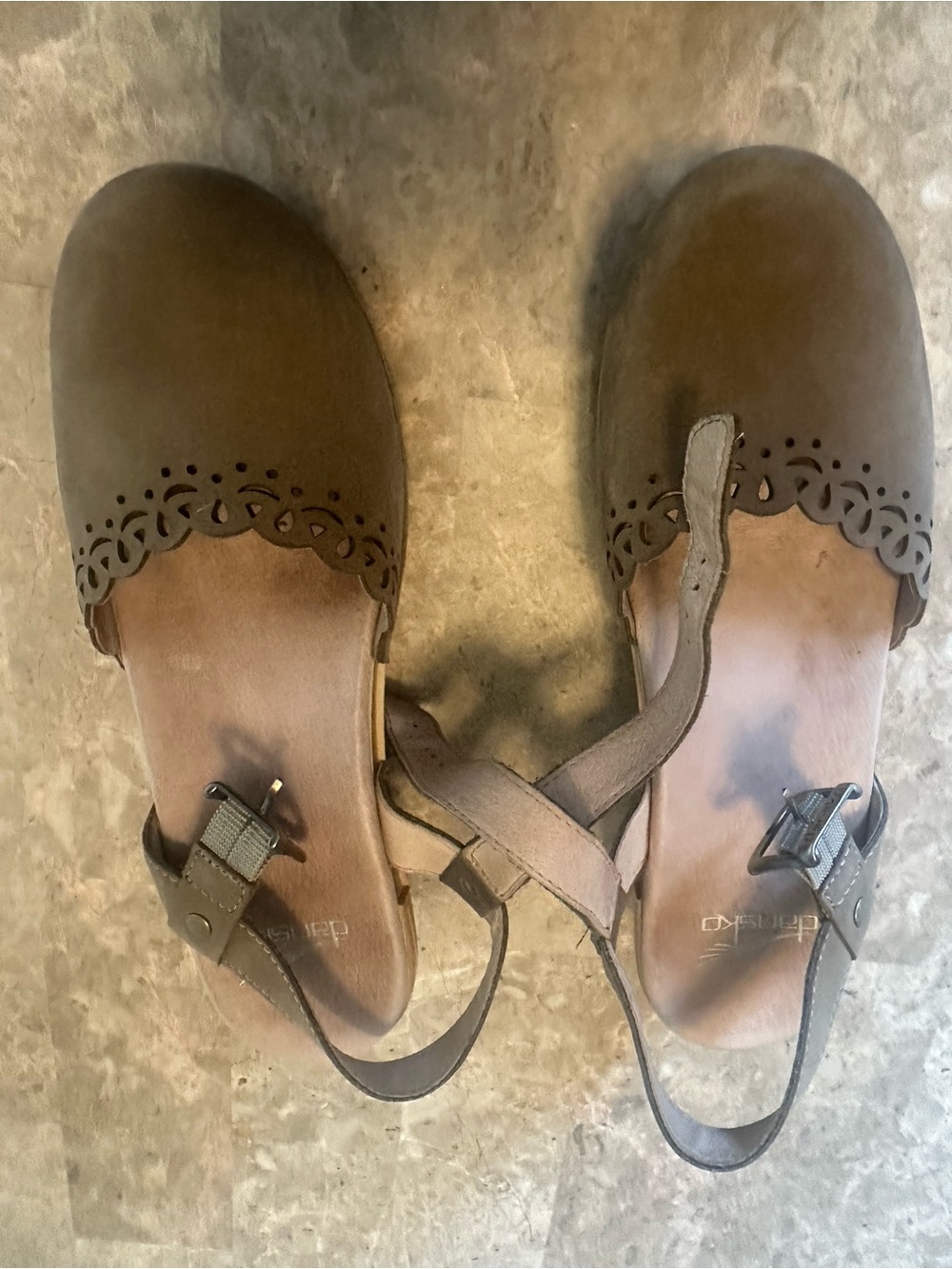 Dansko Women's Marta Heeled Sandal size 38 - Picture 6 of 6